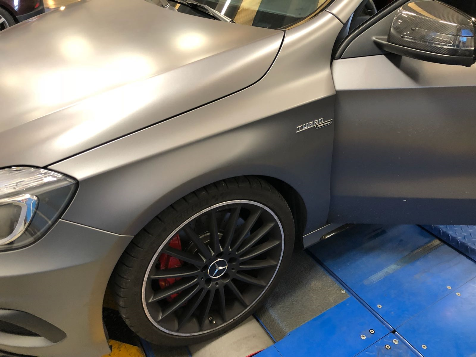 Rimappatura centralina Mercedes classe A AMG 360 CV
